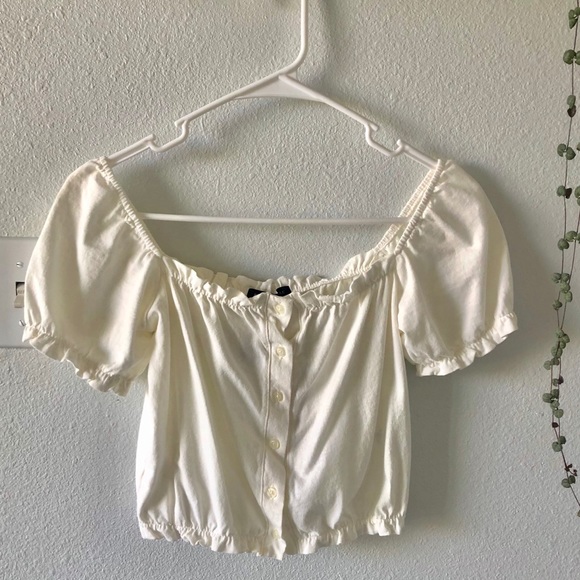 ❌SOLD❌NWT Brandy Melville Mira Square Neckline Top - Picture 2 of 5